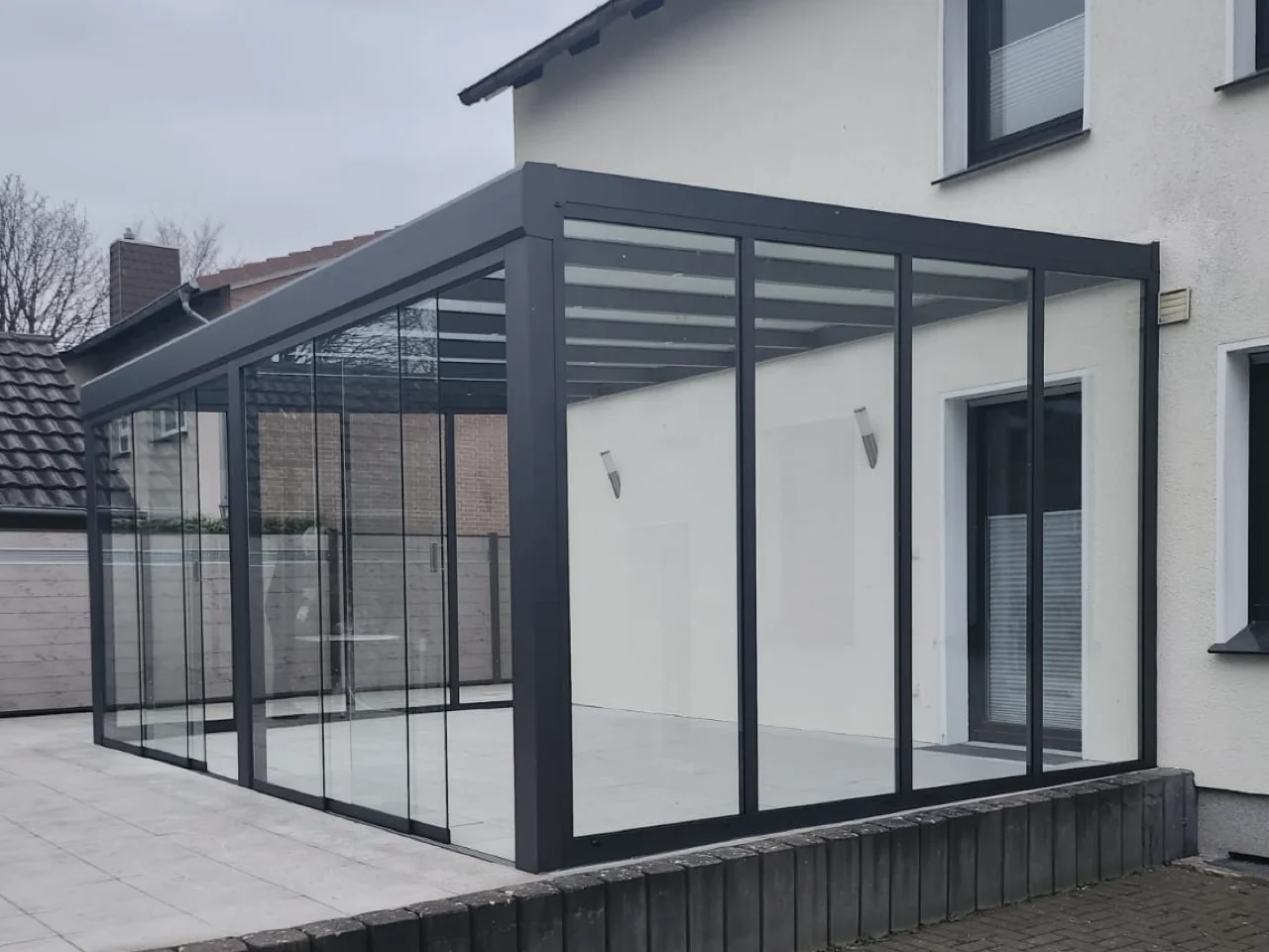 Glasschiebetür in Kierspe